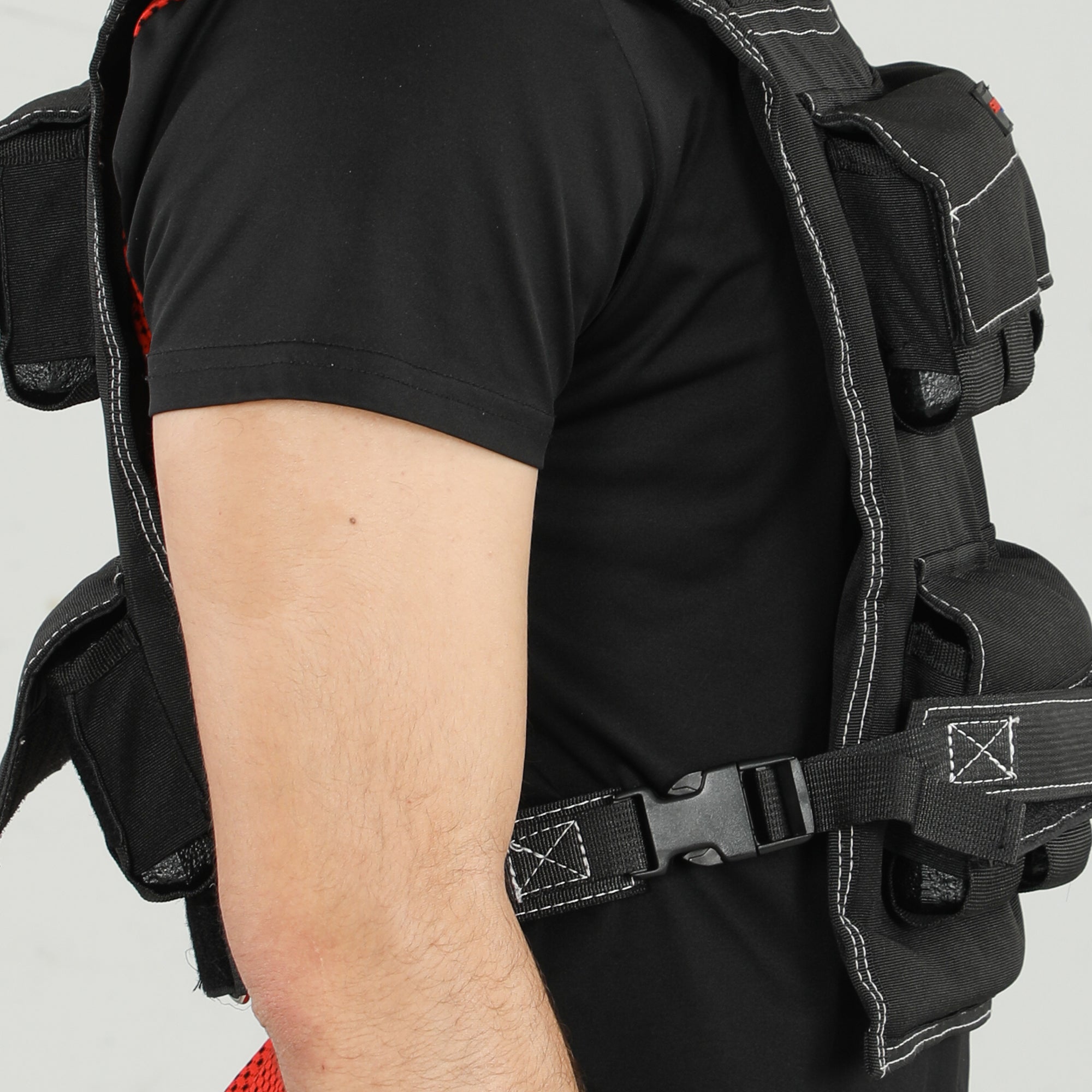 Adjustable Weighted Vest with Metal Weights, Running Weight Vest