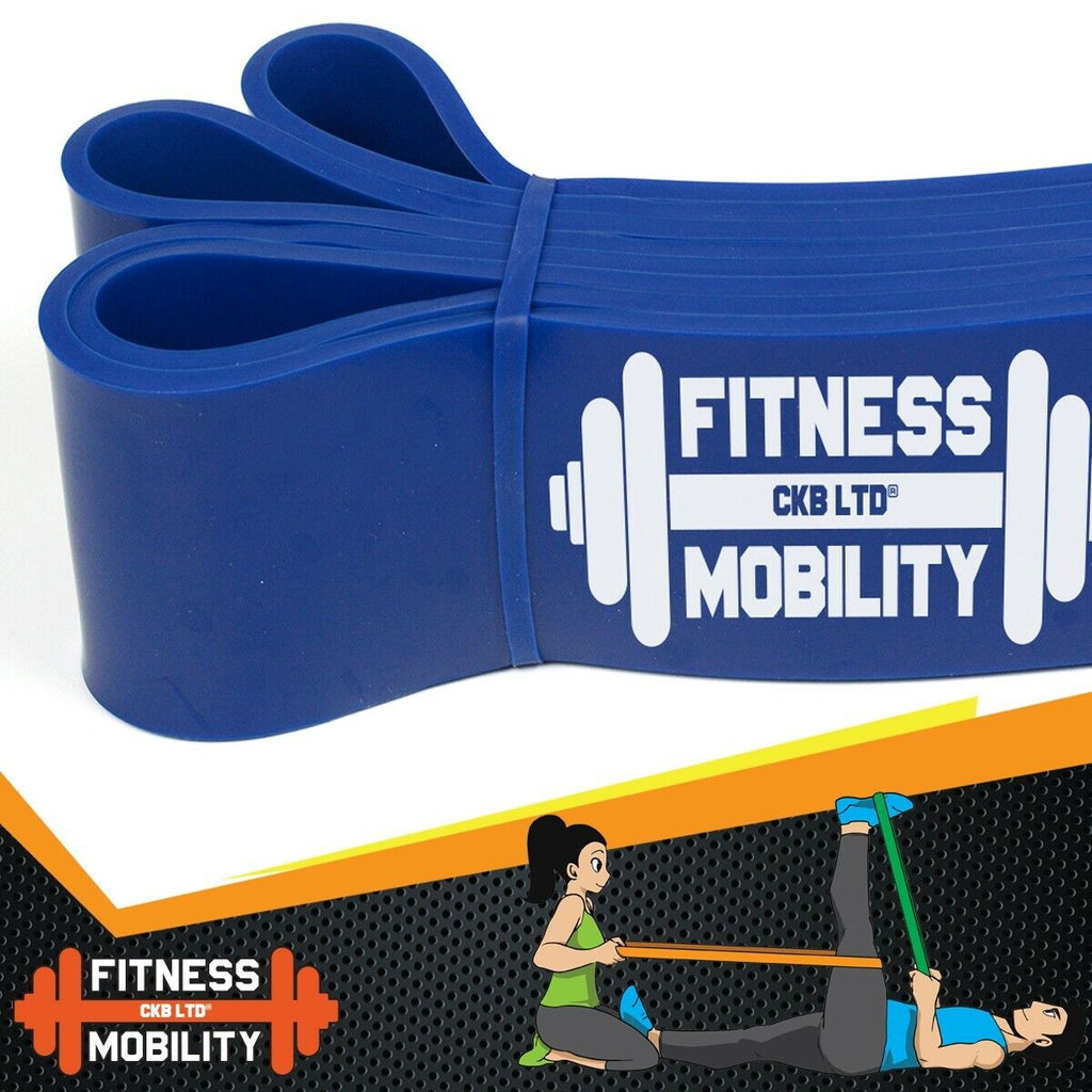 Heavy Duty Exercise Resistance Latex Loop Bands Fitness Home Yoga Gym Pull up UK